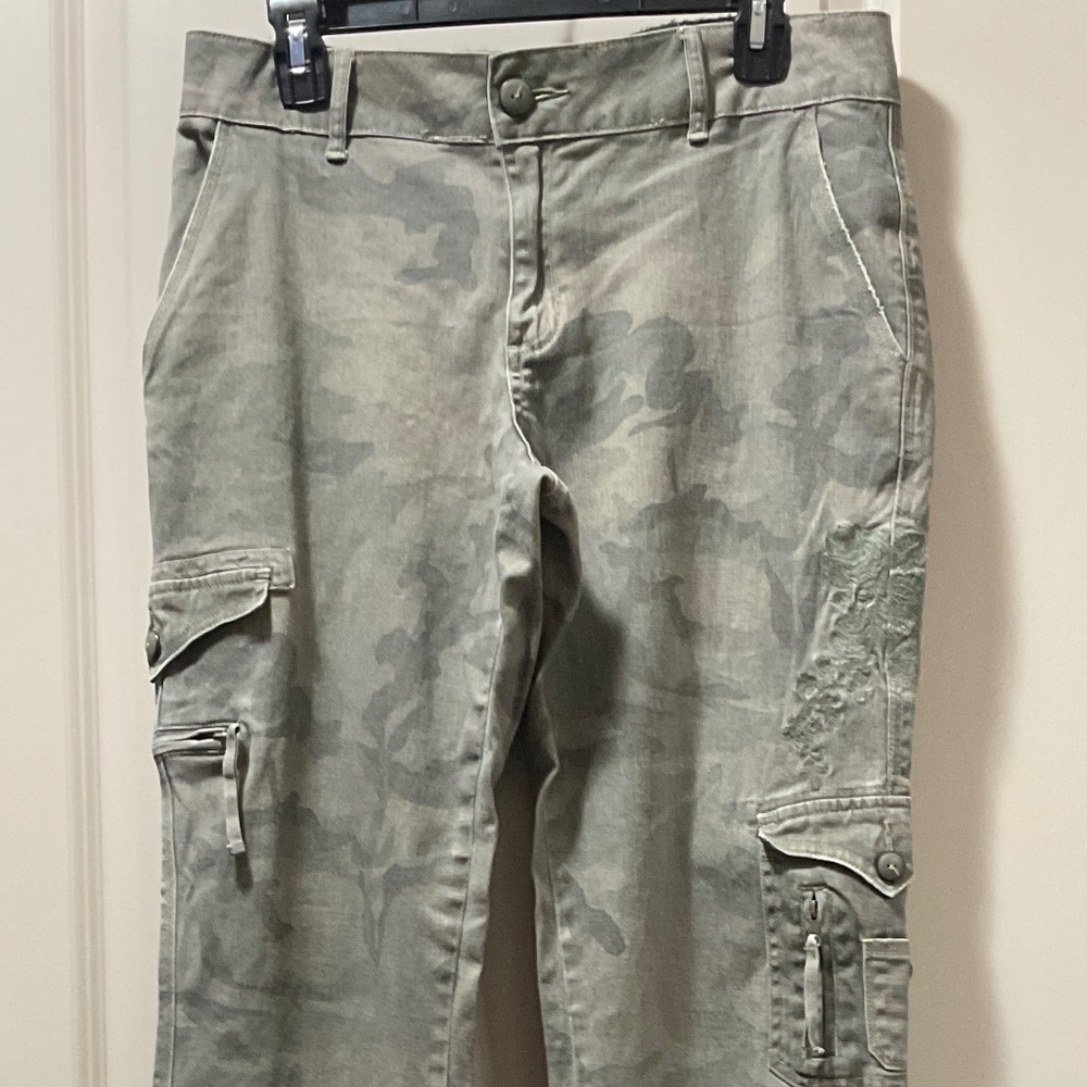 Fashion Bug Camouflage Cargo Pants Size 12 Juniors